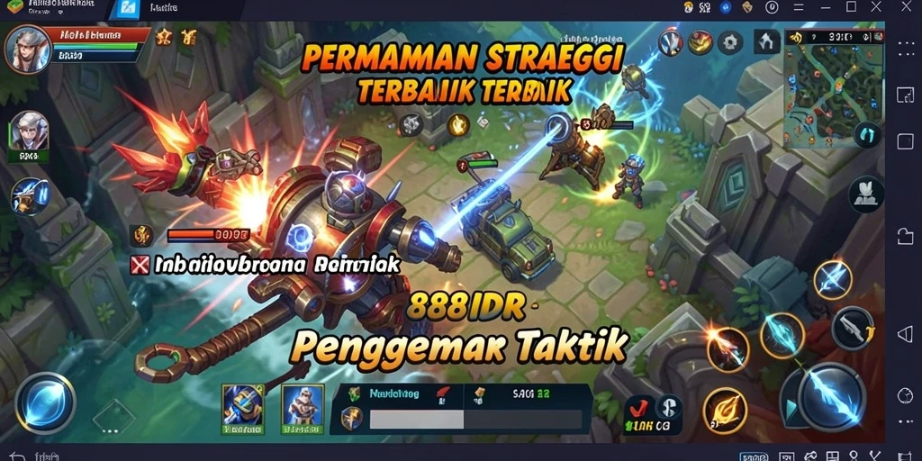 Gameplay menarik dan strategis dalam 888IDR dengan grafik yang memukau.
