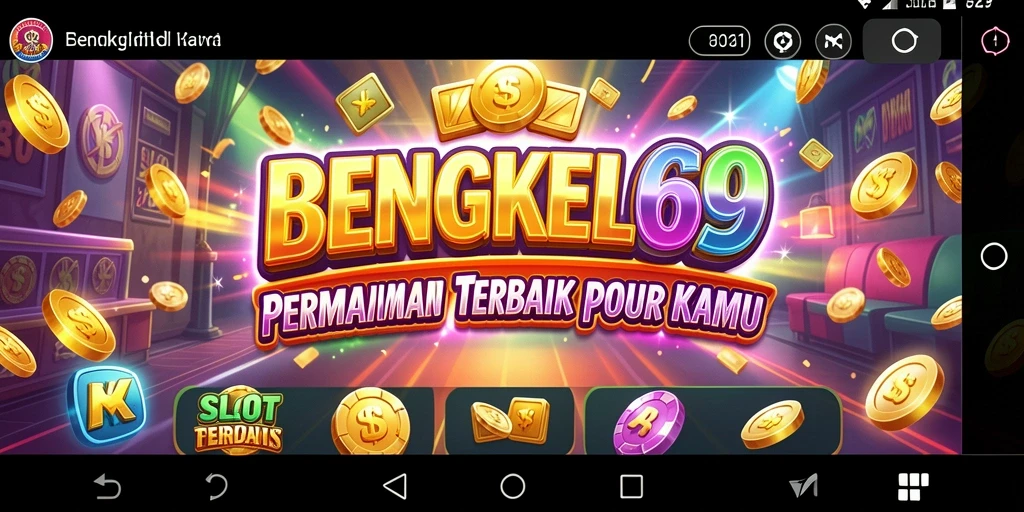 Tampilan gameplay BENGKEL69 yang menarik dan menghibur.