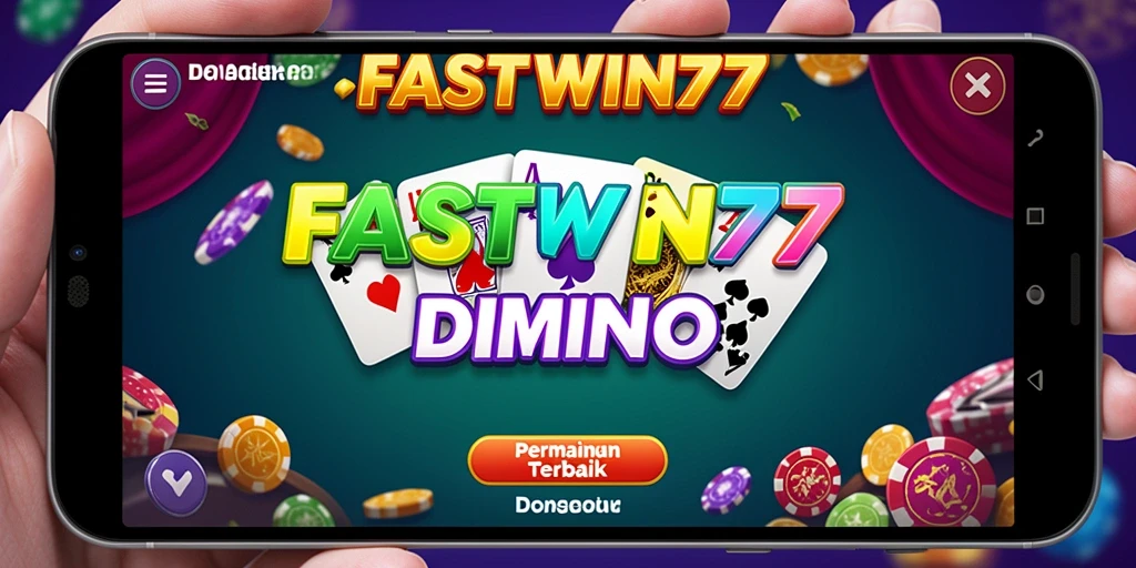 Tampilan gameplay seru dalam FASTWIN77 untuk penggemar domino.