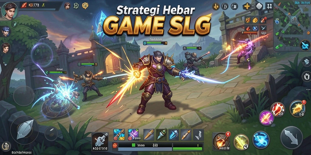 Tangkapan layar KG778 menampilkan pertempuran strategi yang intens.