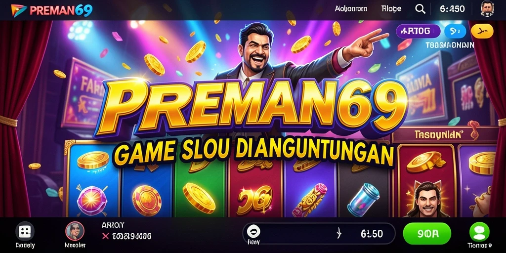 Tampilan gameplay Slot yang menarik di PREMAN69.