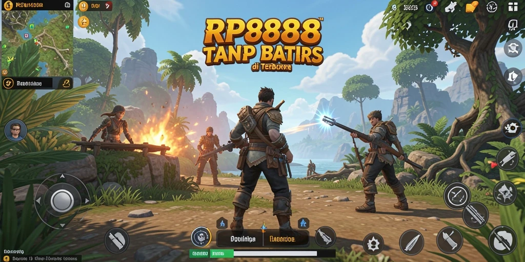 Tangkapan layar menunjukkan eksplorasi seru di dunia Open World.