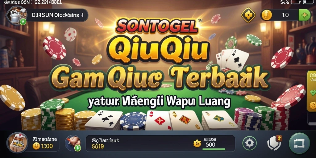 Tampilan gameplay QiuQiu yang menarik dan interaktif.