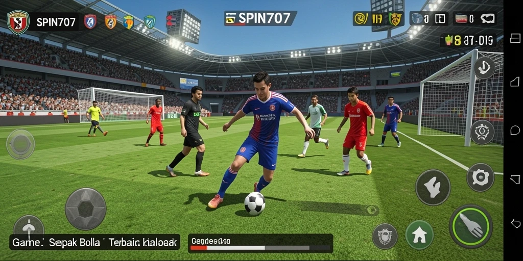 Screenshot menunjukkan aksi gameplay SPIN707 yang mendebarkan.